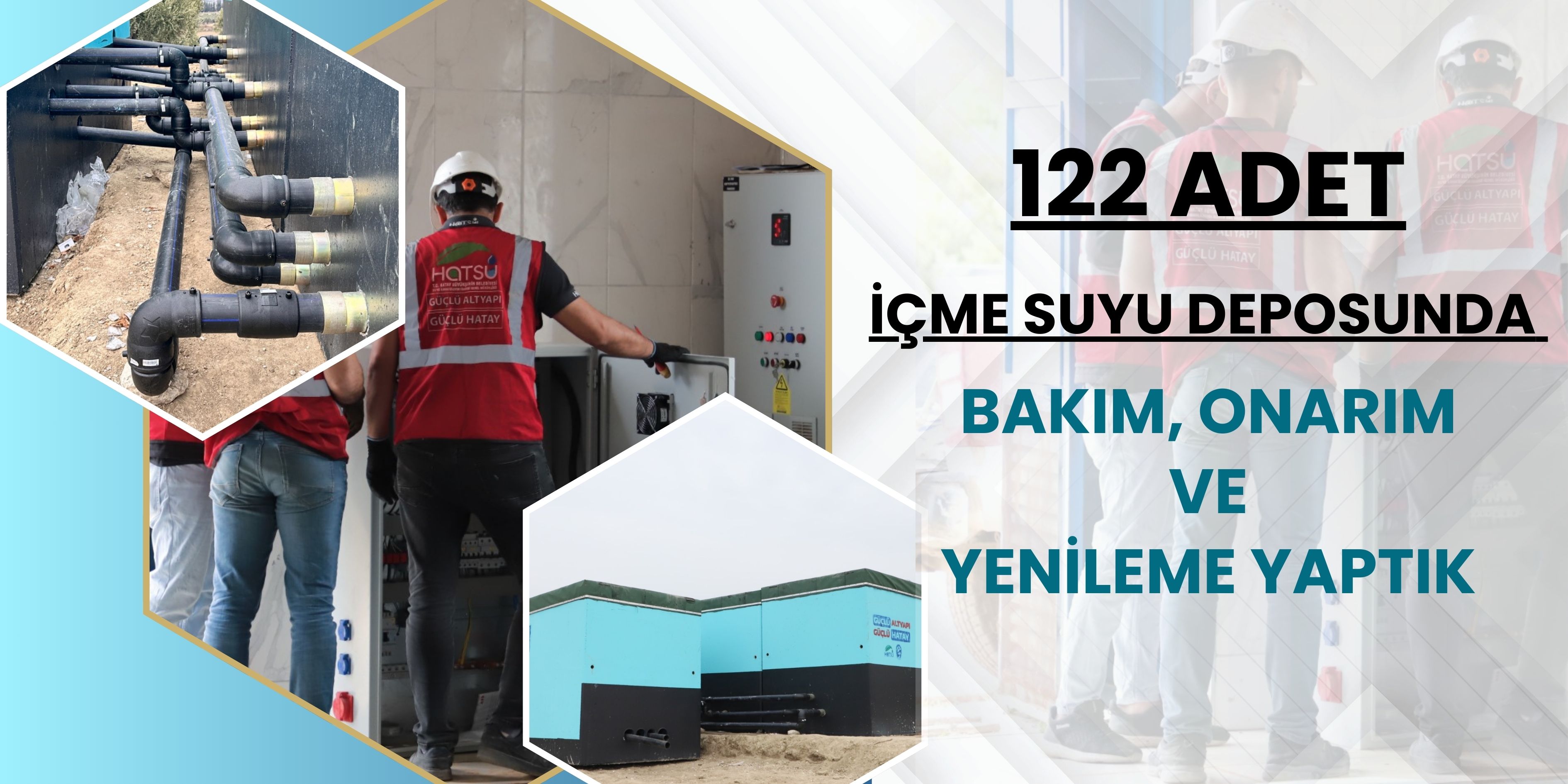 122 Adet Depomuzda İyileştirme Yaptık 